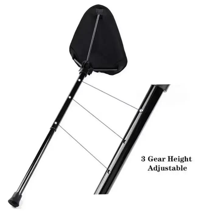 Tabouret pliant retractable une jambe robuste pour pêche camping randonnée jardinage extérieur