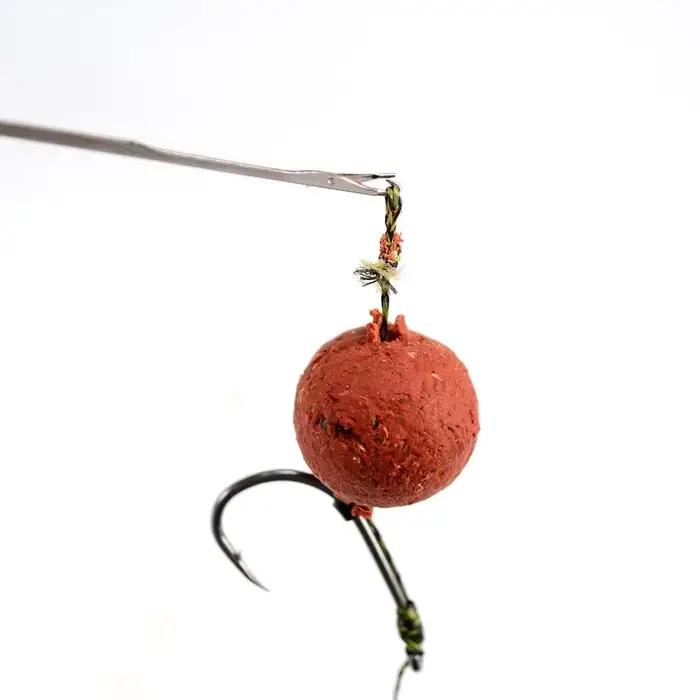Kit de montage pour appâts de pêche à la carpe Hirisi avec aiguilles à porte et