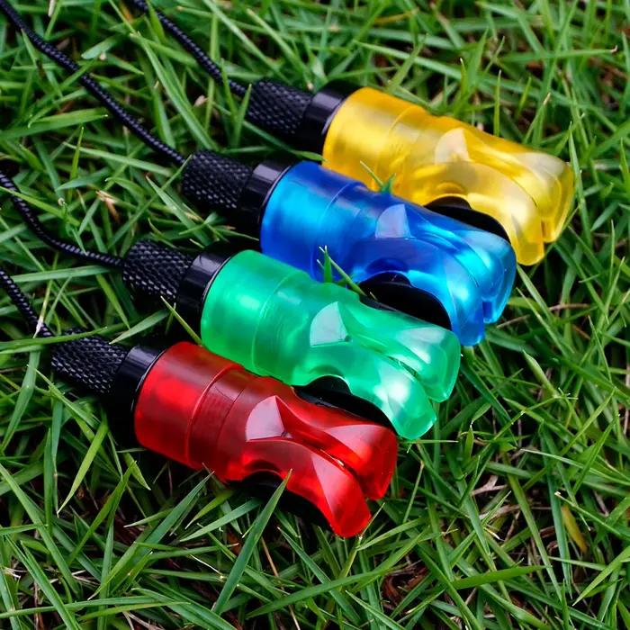 4 indicateurs chute alarme Hirisi B2043 - chaîne acier inoxydable accessoires pêche carpe gros poissons