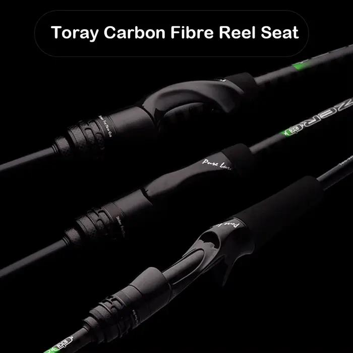 Canne PURELURE ZERO Light High Carbone pour pêche à la truite et stream bass en rivière