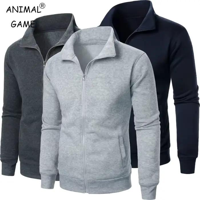 Veste baseball pêche homme automne - Sweatshirt chaud à fermeture pour pêche outdoor