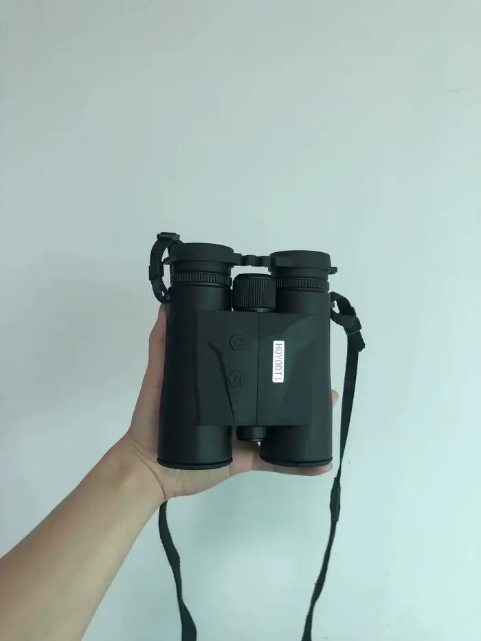 Télémètre laser étanche IP67 2400m avec zoom 10x pour chasse, camping et arpentage