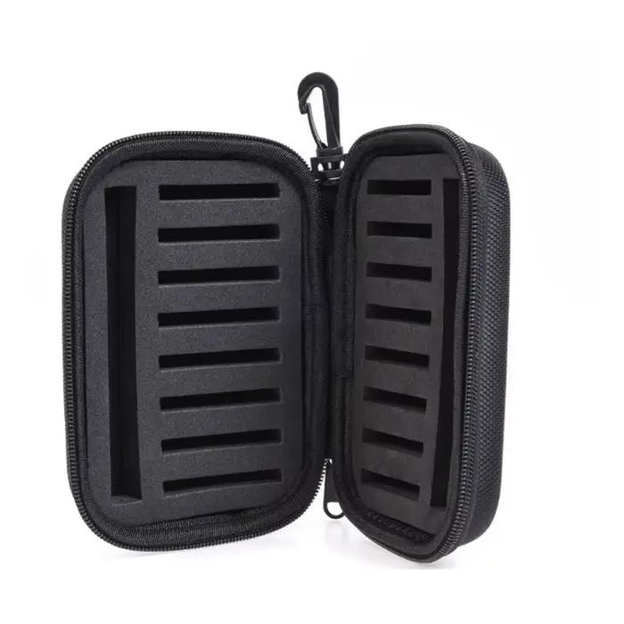 Boîte de rangement EVA pour leurres de pêche à la mouche - Organisateur portable pour cuillers et poissons nageurs
