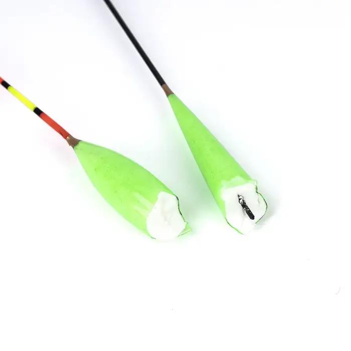 Cylindre acrylique transparent rangement flotteurs pêche - Protection épaisse + 6 accessoires flottants