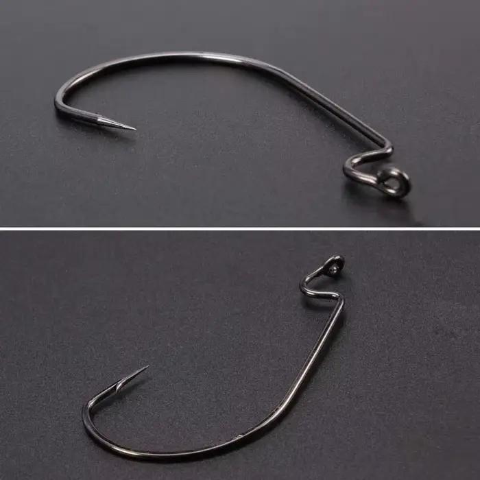 Hameçon triple Gamakatsu offset pour vers, leurres et pêche de la carpe en mer et étang