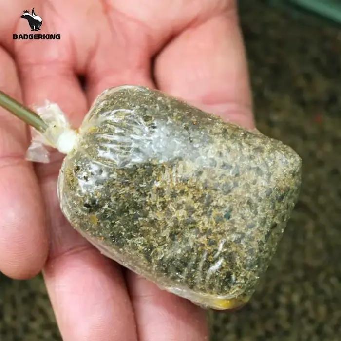 50 sacs PVA pêche carpe dissolution rapide - sacs solubles écologiques accessoires amorçage carpe