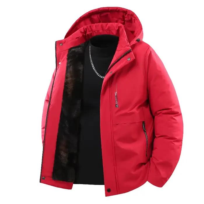 Veste de pêche hiver parka coton coupe-vent chaude confortable mode polyvalente qualité rembourrée