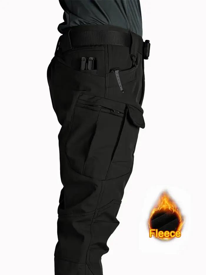 Pantalon cargo pêche avec poches rabattables pour randonnée pêche et pêche itinérante