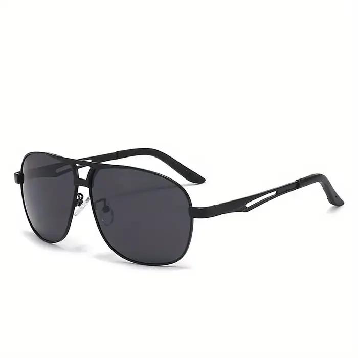 Lunettes de pêche gradient homme grand format - Protection anti-reflets pilot UV400