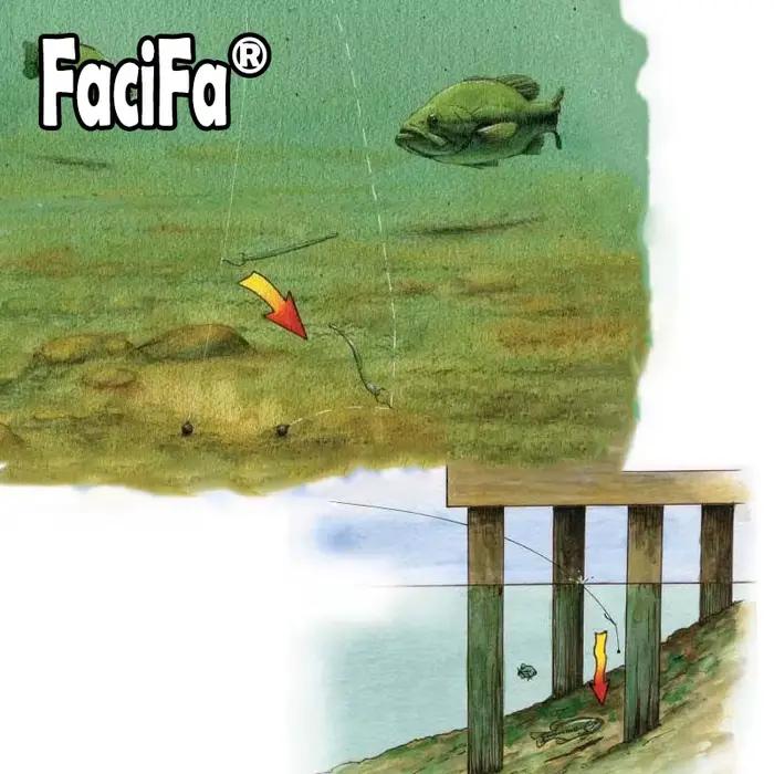 20 hameçons drop shot pour leurres souples - pêche du bass et carnassiers en eau douce