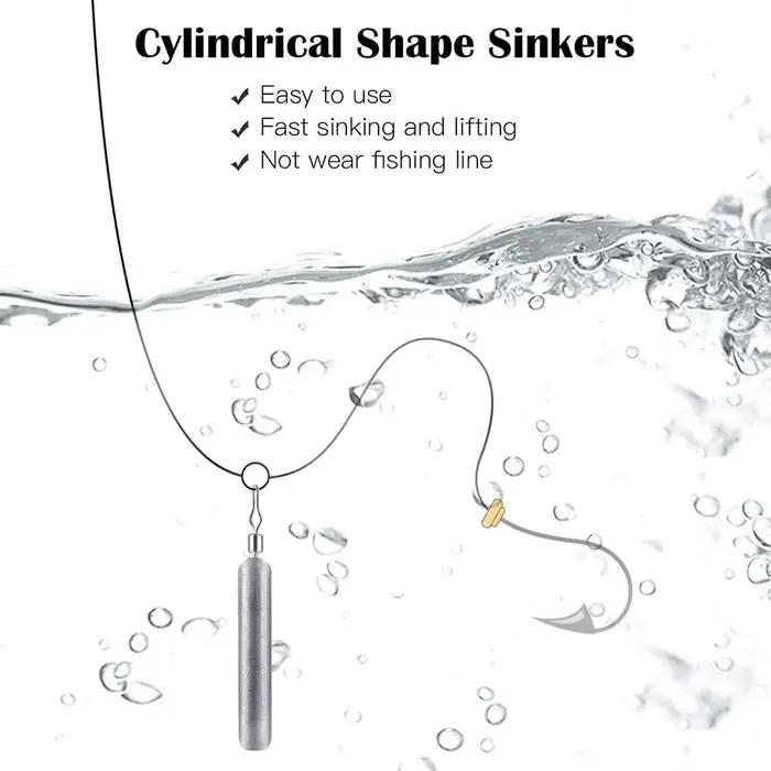 Plombs de pêche Drop Shot 10 pièces - Poids de 3.5g à 20g pour technique finesse et pêche précise