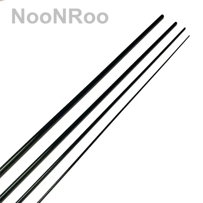 Canne à pêche à la mouche NooNRoo IM10 en carbone transparent pour pêche riveraine et de stream, occasion spéciale et cadeau idéal