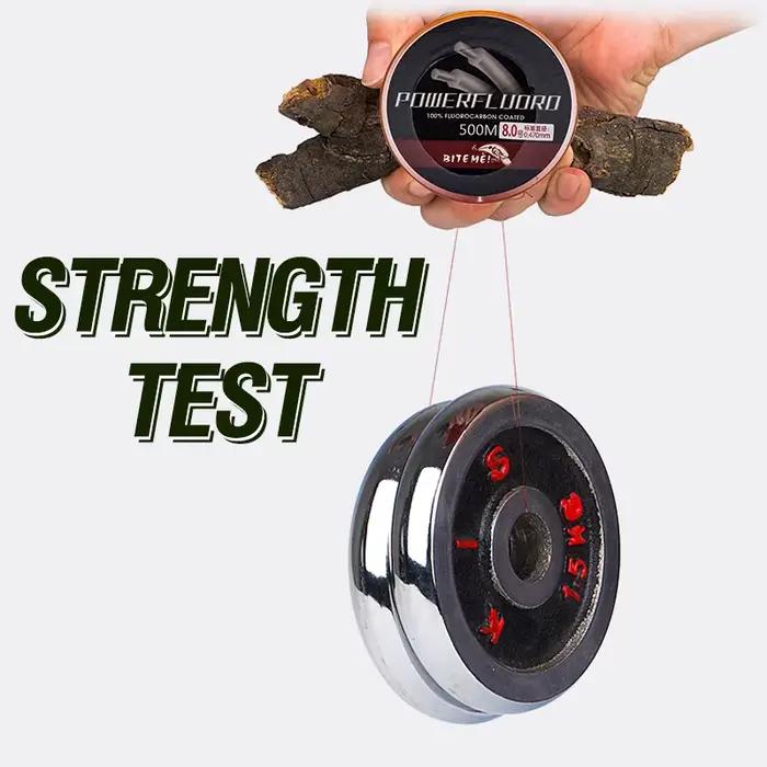 Ligne de pêche nylon super résistante 500m 2LB-40LB - Qualité Japan pour toutes techniques de pêche