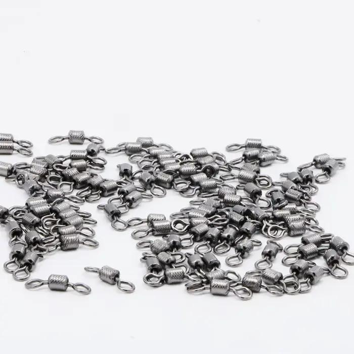 50 à 100 émerillons à bille roulements billes - Connecteurs pêche acier inoxydable tailles 4/0 à 14