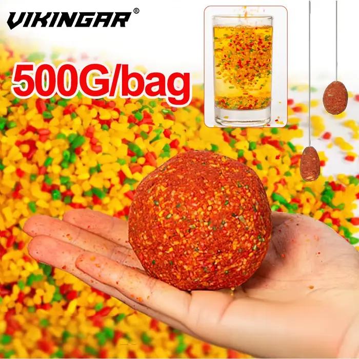 500g granulés appât carpe parfum composite tricolore - Matériel de nidification naturel musc