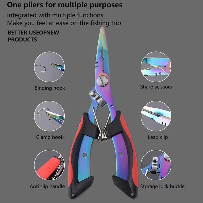 Outil nouage coupe-fil pêche ergonomique anti-dérapant - Matériel nœuds fiables facile