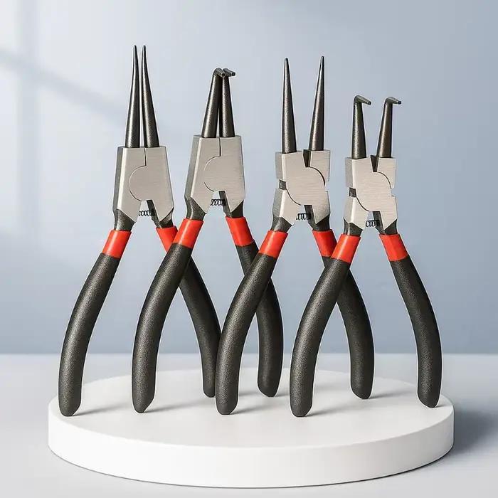 Pince à circlips 5 pouces pour retirer installer anneaux élastiques arbres et axes précision