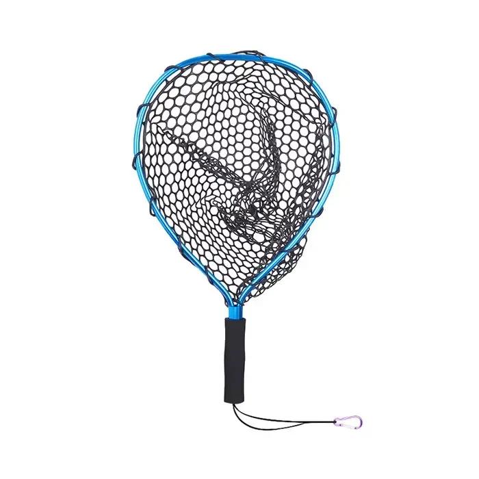 Filet de pêche portable ultraléger en alliage d'aluminium pour pêche à la mouche - TAIYU