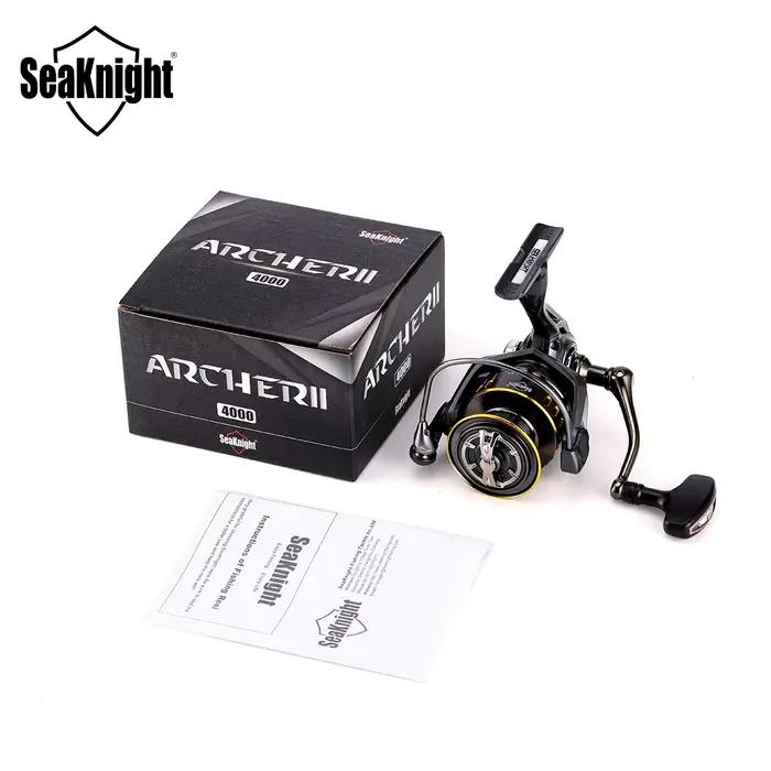 Moulinet de pêche spinning SeaKnight Archer2 5.2:1, pour eau douce et forts lignages 12-28LB