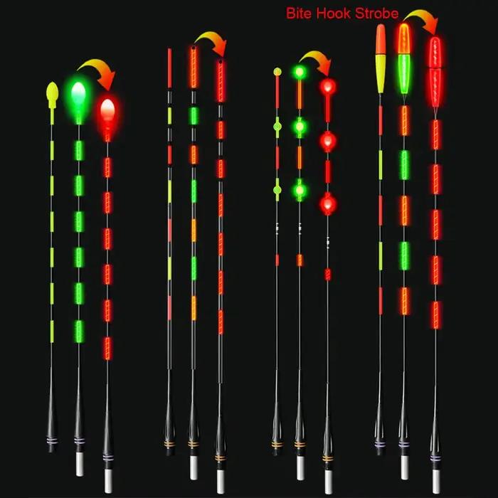 Flotteur électronique nano LED ultra sensible - Détection intelligente pour pêche nocturne précise