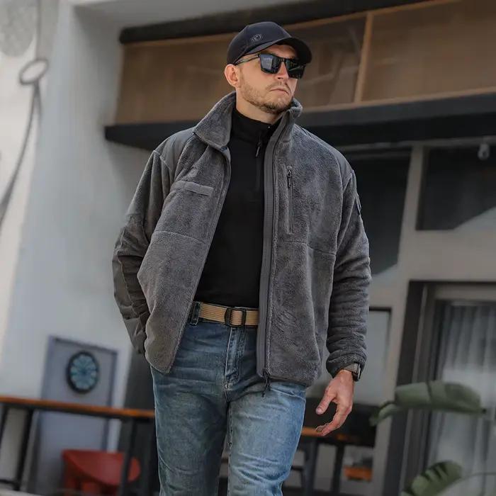Veste thermique pêche Emersongear YAK L3 - Protection coupe-vent pour pêche en conditions extrêmes