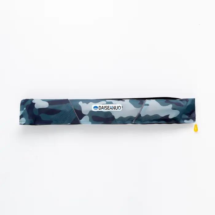 Gilet de sauvetage gonflable automatique Daiseanuo - Ceinture PFD avec poche pour pêche en mer et navigation