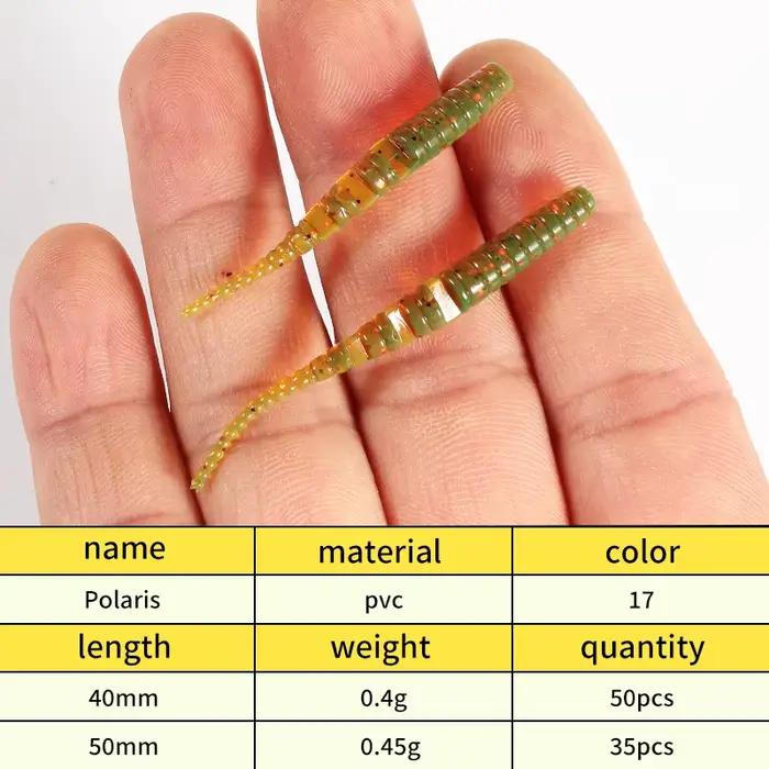 Leurre souple Supercontinent 4cm 5cm pas cher pour carnassiers - Leurre plombé pêche polaire leurre artificiel
