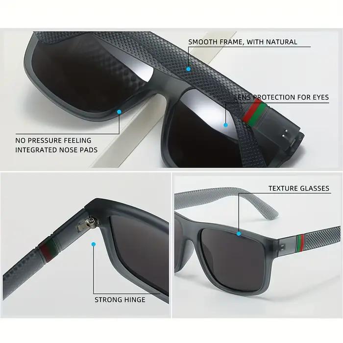 Lunettes de pêche polarisées vintage pour hommes - Conduite et détection des poissons optimisées