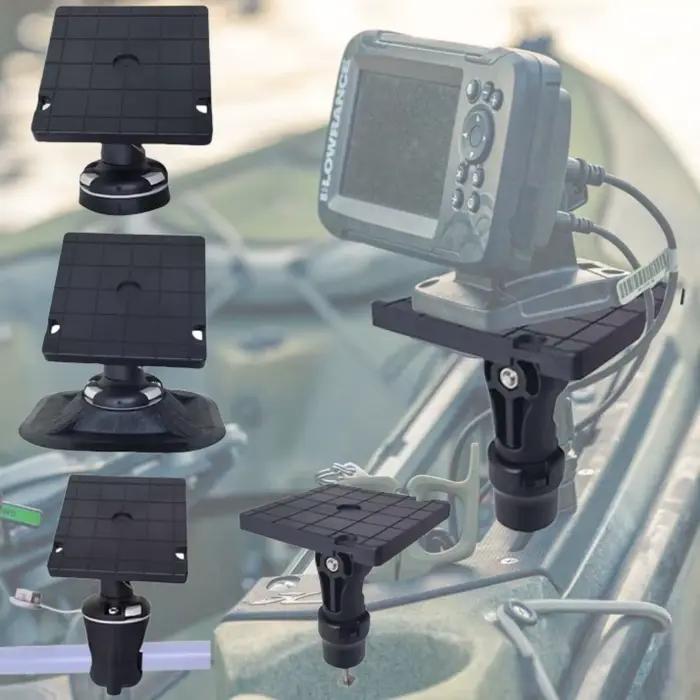 Support électronique pour kayak sur rail - Montage GPS, sondeur et fishfinder pour canoë et SUP