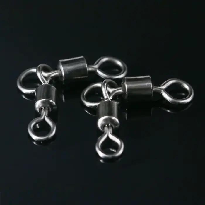 Lot de 25 à 100 émerillons triple pêche pour leurre et montage traîne, eau douce et