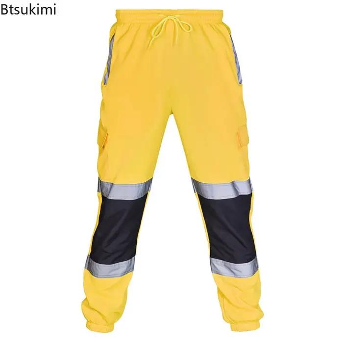 Pantalon sécurité réfléchissant 360° pêche nocturne visibilité hommes pêche de nuit