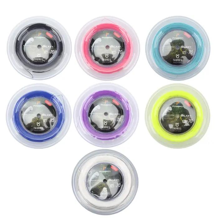 Corde de raquette de badminton POWERTI BX70 0.7mm - Reel 200m en nylon haute élasticité pour performance
