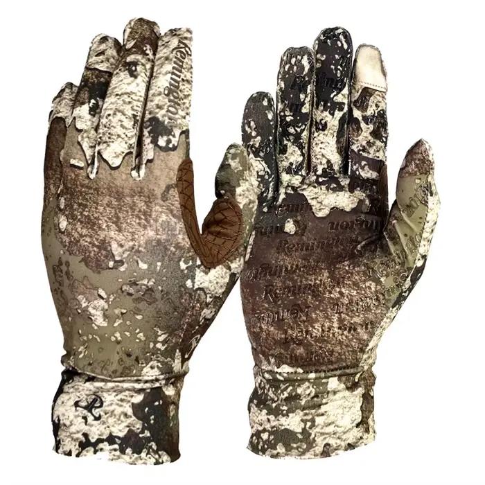 Gants de pêche écran tactile bioniques anti-dérapants camouflage pêche chasse tir doigts complets