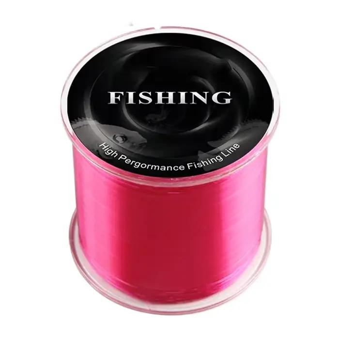 Ligne de pêche nylon 500 mètres haute résistance multifilament pour tous types de pêche