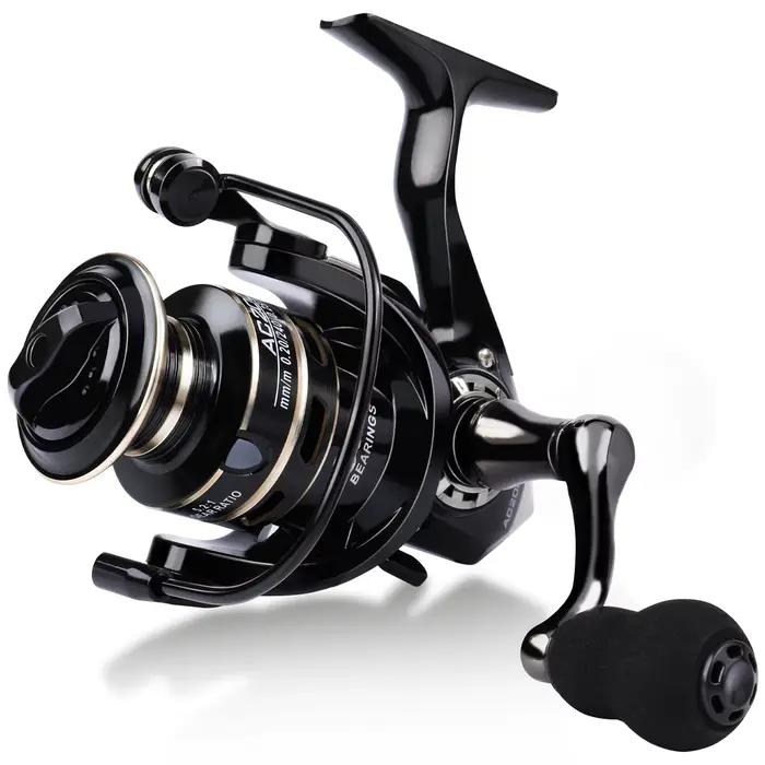 Moulinet spinning Sougayilang 10kg drag - Bobine aluminium renforcée pour pêche carpe et gros poissons