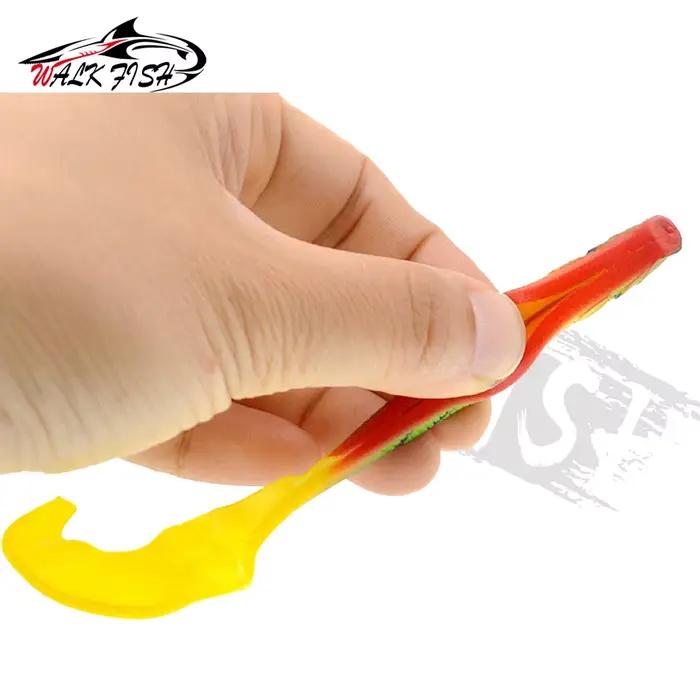 Leurre souple shad T-tail 12,5cm 5,5g pour la pêche du brochet et du black bass en jigging