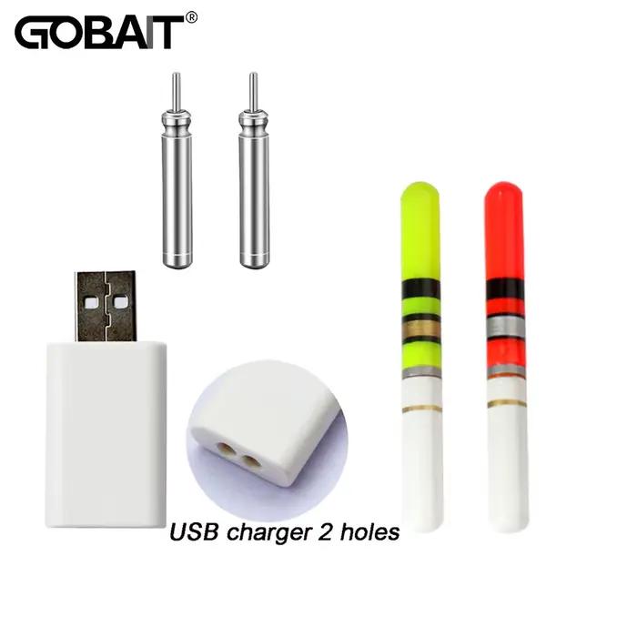 Bâton lumineux LED rechargeable CR322 pour pêche nocturne avec batterie lithium