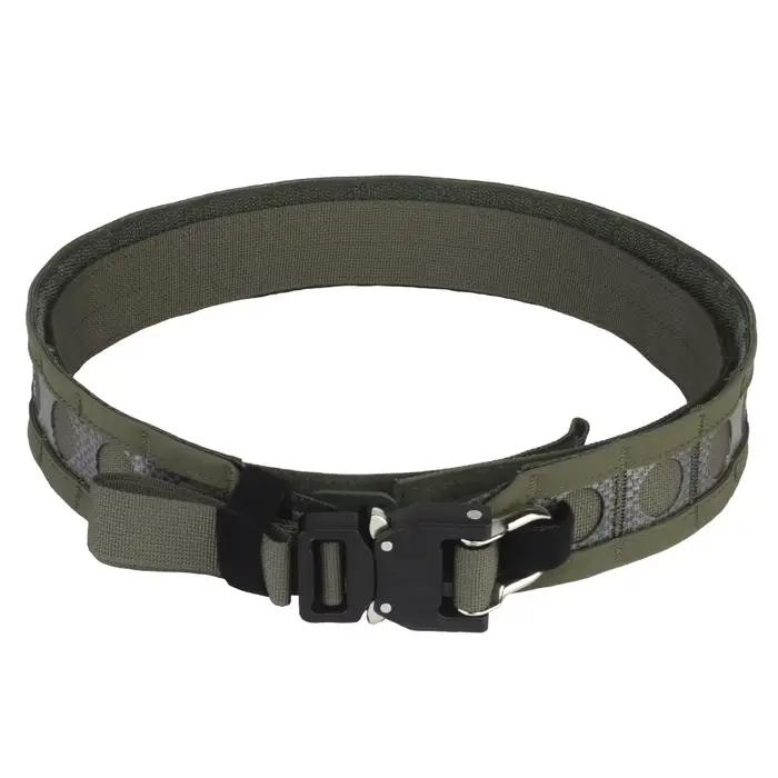 Ceinture tactique légère Ferro Style Bison avec boucle rapide pour pêche et chasse