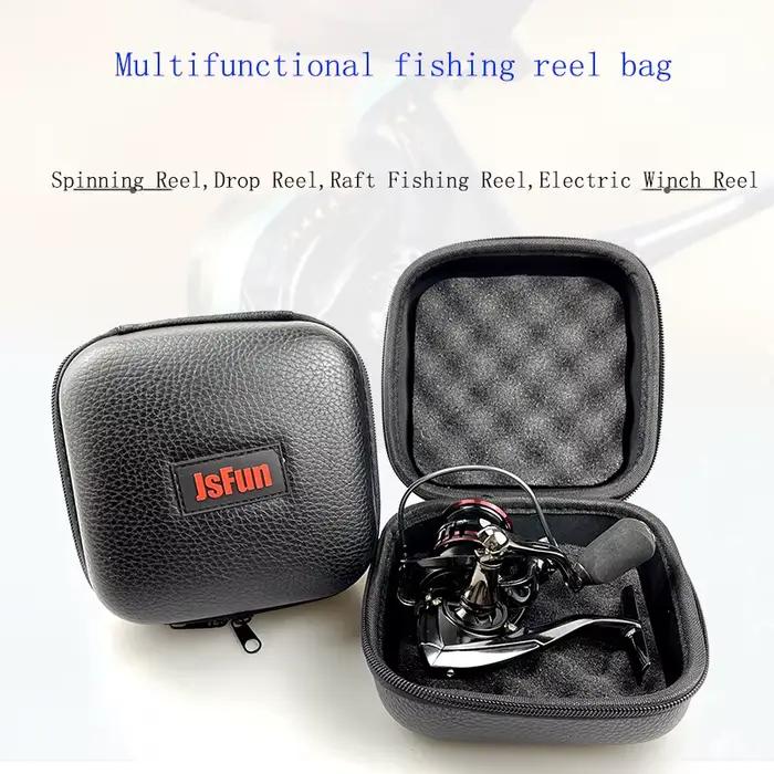 Housse de protection étanche et anti-choc pour 1 à 2 moulinets de pêche spinning