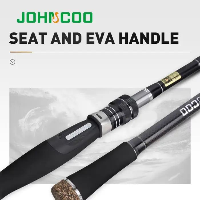 Canne mer carbone JOHNCOO 2.7m-3.0m puissance MH/H pour bar et pêche côtière en 3 sections