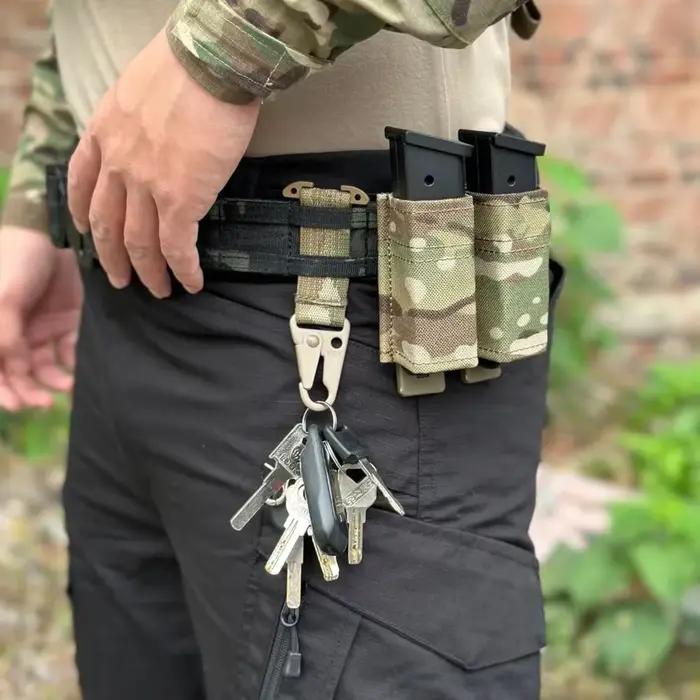Accessoire crochet MOLLE tactique avec clip ceinture pour hommes, gilet de pêche, ceinture tactique, chasse, activités outdoor