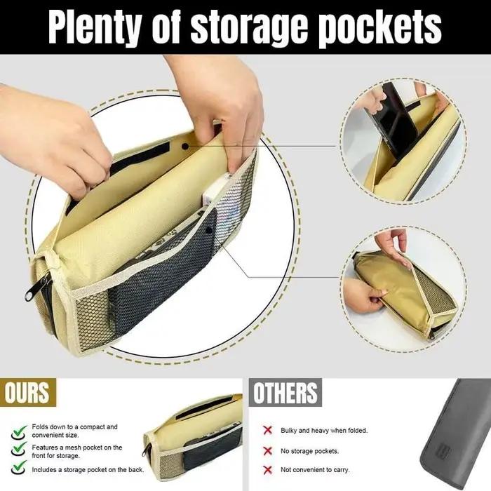 Tabouret pliant sac à dos pour pêche et camping - Siège portable intégré dans un sac pratique pour randonnée