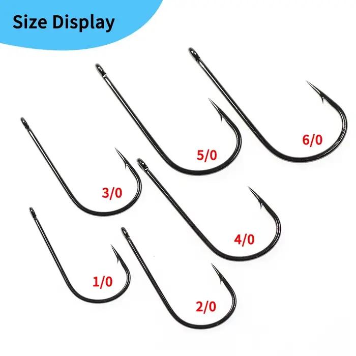Hameçons Aberdeen Court Shank Large Bouche 1/0-8/0 Double Force pour Pêche Mer Sabiki Rigs Polyvalents Présentation Appâts Grandes Espèces Pêche En Mer Pêche En Bateau Océanique
