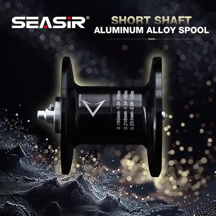Moulinet baitcasting Seasir Vortex 149g ratio 7.0:1 haute vitesse 5+1BB frein 8kg eau douce salée