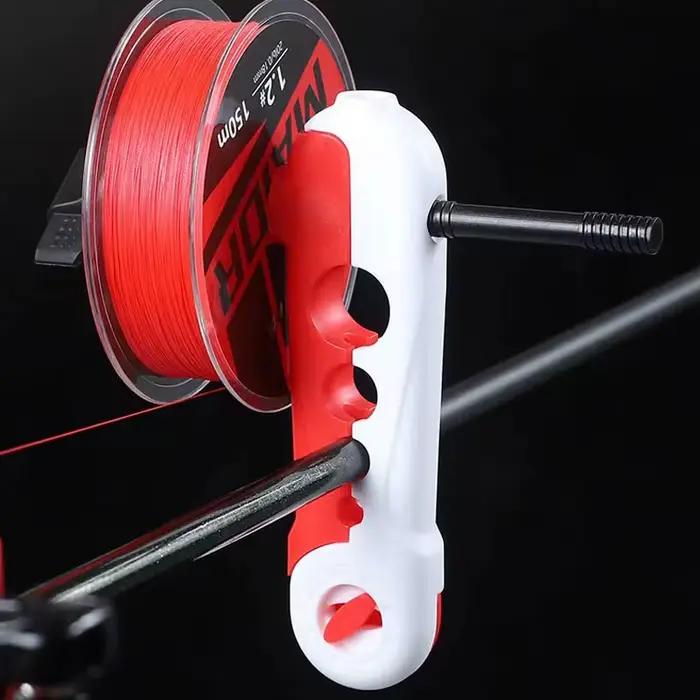 Machine à bobiner ligne pêche portable pour moulinet baitcasting et spinning équipement carpe ABS