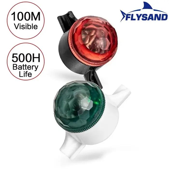 Alarme électronique LED pour pêche nocturne - Indicateur lumineux de touche portable - Accessoires FLYSAND