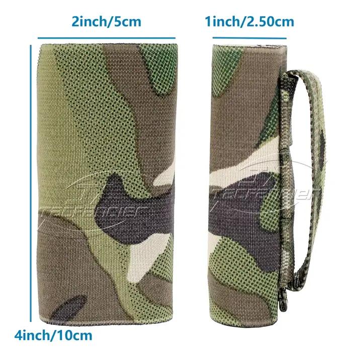 Pochette élastique MOLLE pour tourniquet - Support ceinture ou gilet pêche sécurisé