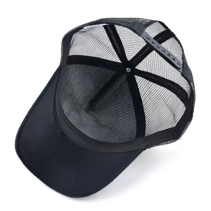 Casquette baseball loup brodé snapback pêche outdoor respirante visière unisexe fashion