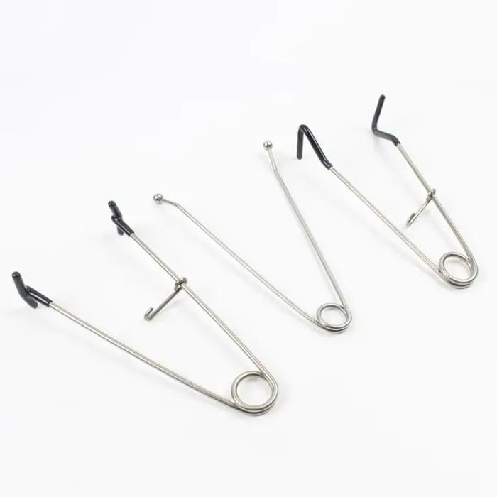Pince à dégorger poisson en acier inoxydable, outil de pêche portable pour ouvrir la gueule des poissons