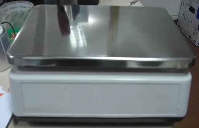 Balance électronique de pêche 20kg avec précision 0.1g et plateforme numérique pour peser les prises à la rivière ou à la mer